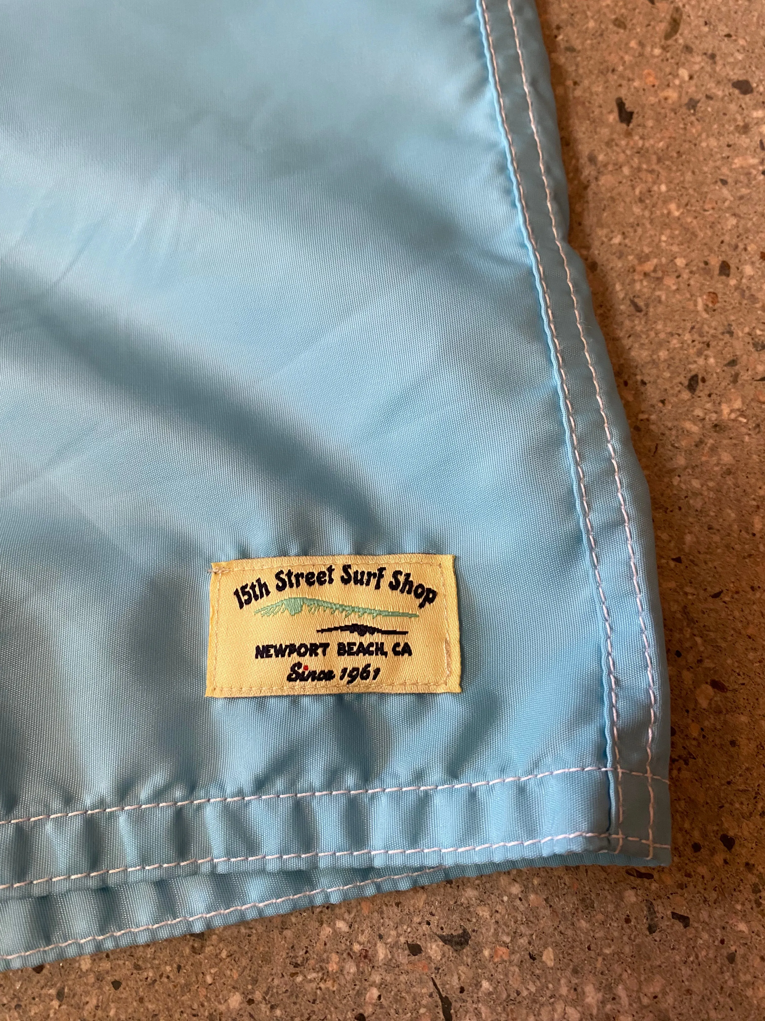Birdwell X 15th St Boardshorts 310 Men's Light Blue/Federal Blue/Salmon