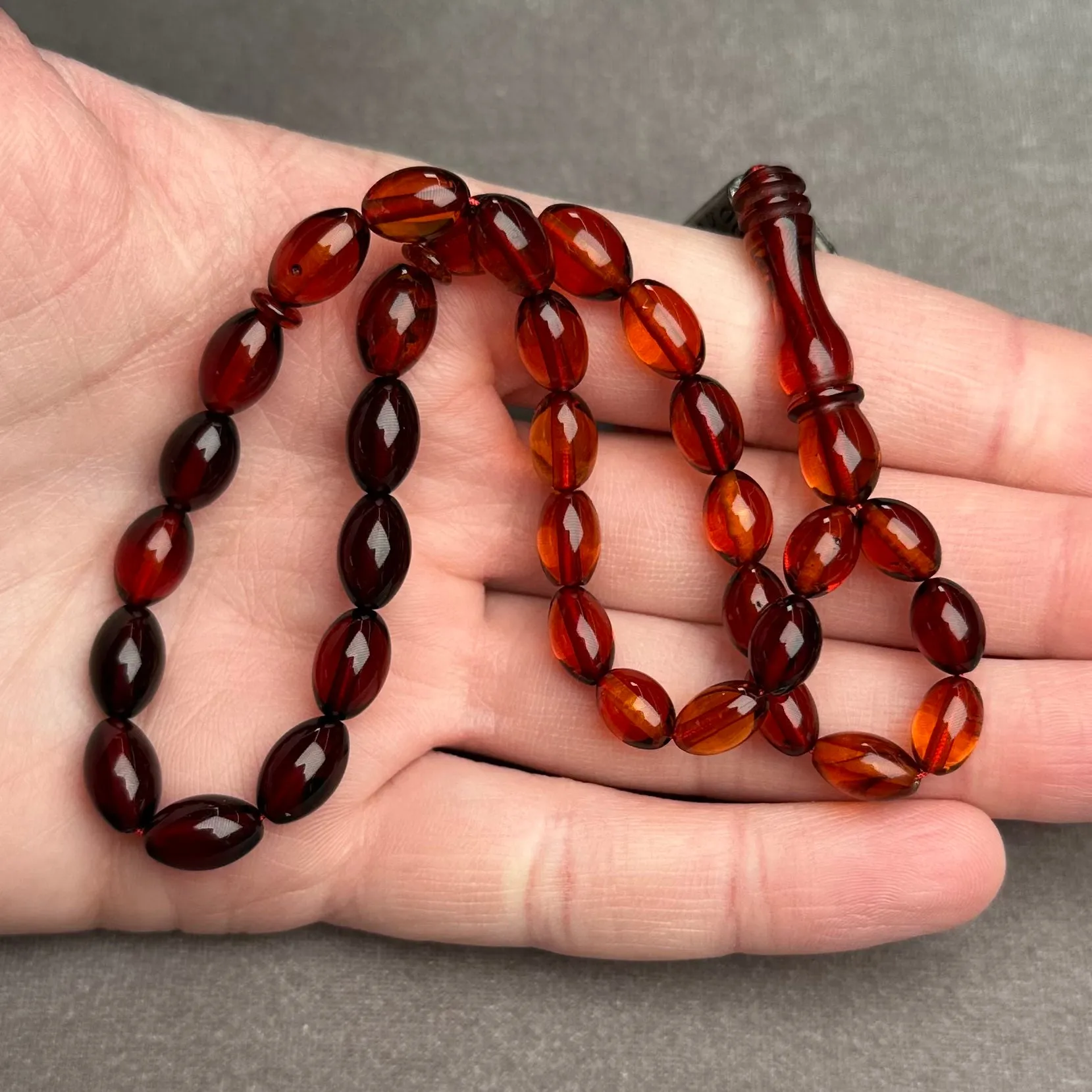 BLACK AMBER MISBAHA 6,5x10mm 13g