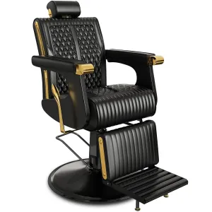 Black Barber Chair BS-161-BLK
