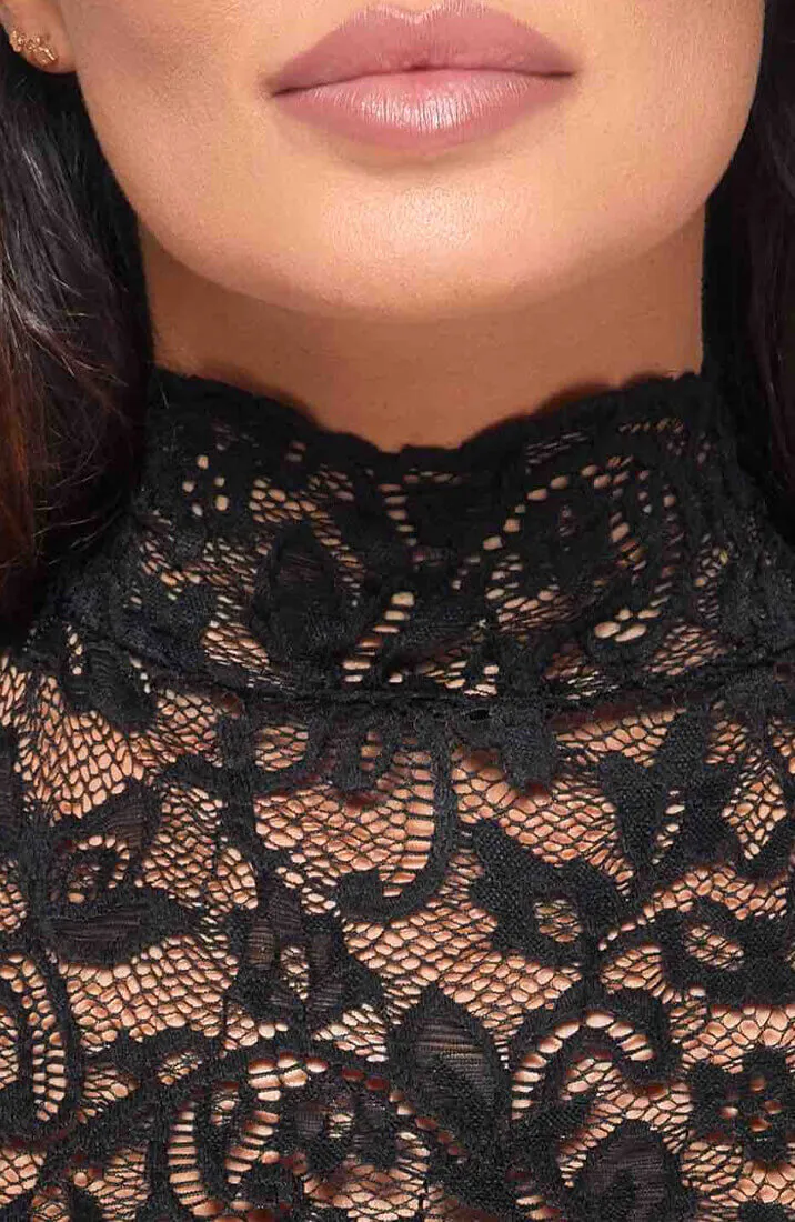 Black lace top - Upgrade!