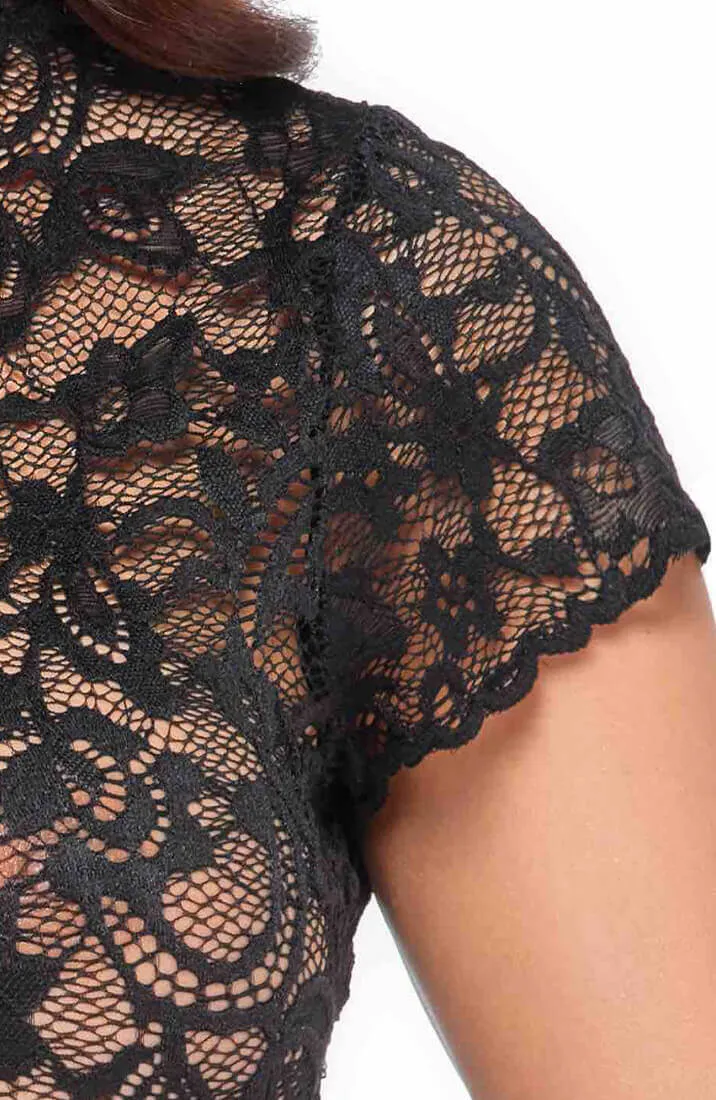Black lace top - Upgrade!