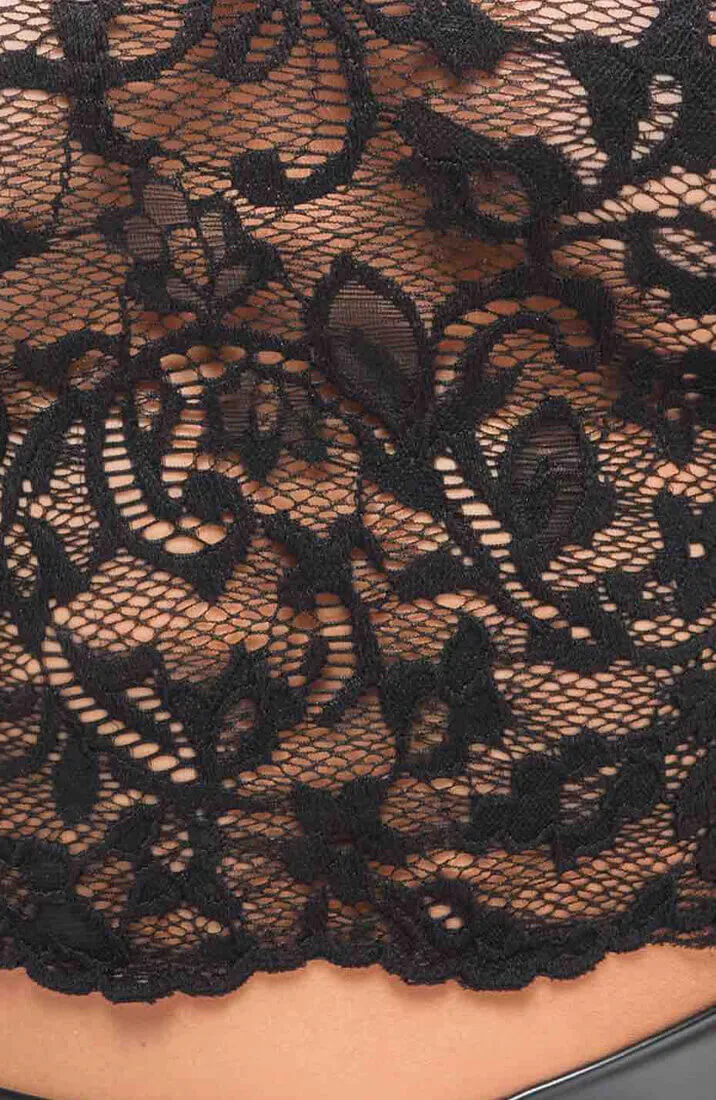 Black lace top - Upgrade!
