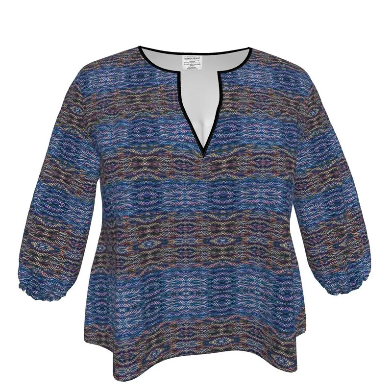 Blouse (Her/Muliebris)(Grail Hearth Core Blue Logo) RJSTH@Fabric#10-11-12 RJSTHW2023 RJS
