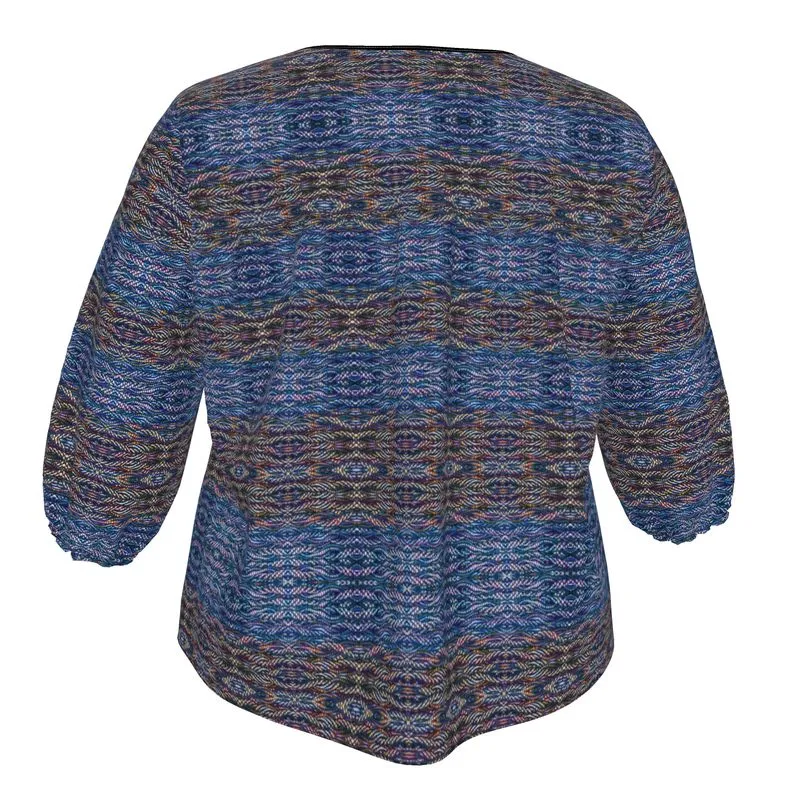 Blouse (Her/Muliebris)(Grail Hearth Core Blue Logo) RJSTH@Fabric#10-11-12 RJSTHW2023 RJS