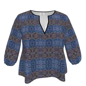 Blouse (Her/Muliebris)(Grail Hearth Core Blue Logo) RJSTH@Fabric#10-11-12 RJSTHW2023 RJS