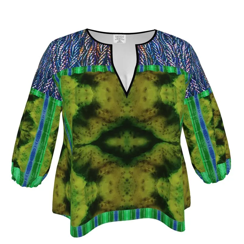 Blouse (Her/Muliebris)(Grail Hearth Core Blue Logo) RJSTH@Fabric#10 RJSTHW2023 RJS
