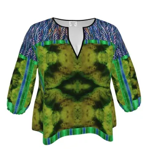 Blouse (Her/Muliebris)(Grail Hearth Core Blue Logo) RJSTH@Fabric#10 RJSTHW2023 RJS