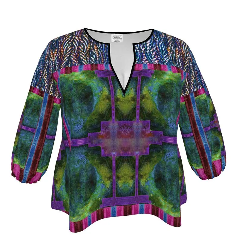 Blouse (Her/Muliebris)(Grail Hearth Core Blue Logo) RJSTH@Fabric#11 RJSTHW2023 RJS