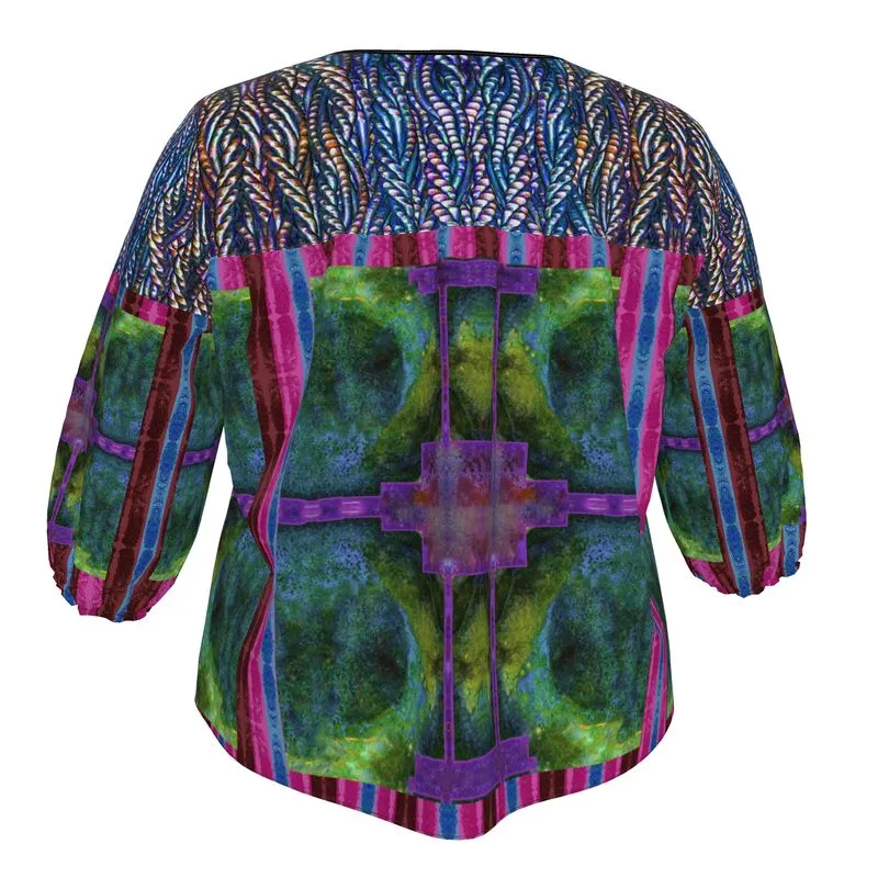 Blouse (Her/Muliebris)(Grail Hearth Core Blue Logo) RJSTH@Fabric#11 RJSTHW2023 RJS