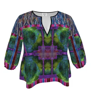 Blouse (Her/Muliebris)(Grail Hearth Core Blue Logo) RJSTH@Fabric#11 RJSTHW2023 RJS