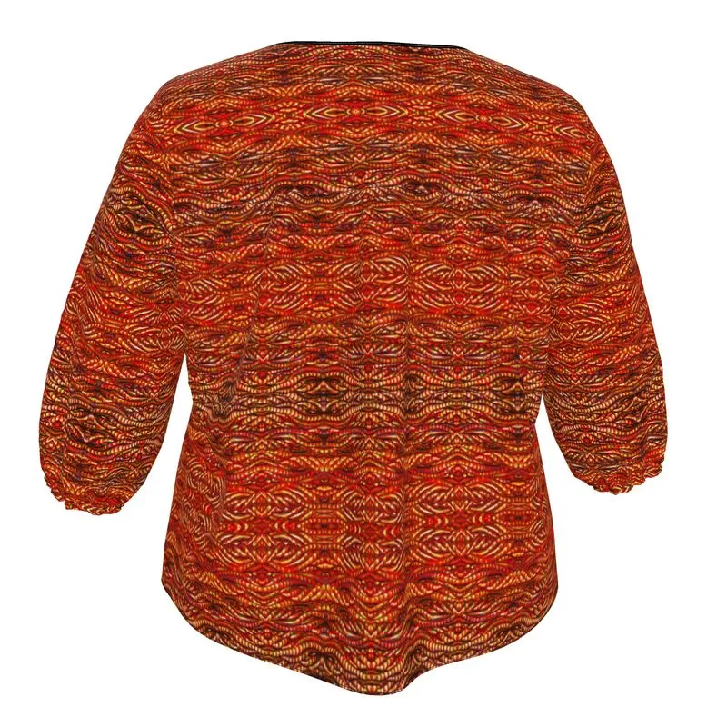 Blouse (Her/Muliebris)(Grail Hearth Core Orange Logo) RJSTH@Fabric#1-2-3  RJSTHW2023 RJS
