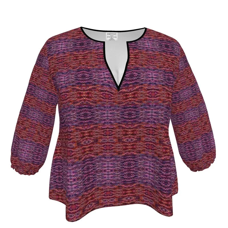 Blouse (Her/Muliebris)(Grail Hearth Core Purple Logo) RJSTH@Fabric#4-5-6 RJSTHW2023 RJS