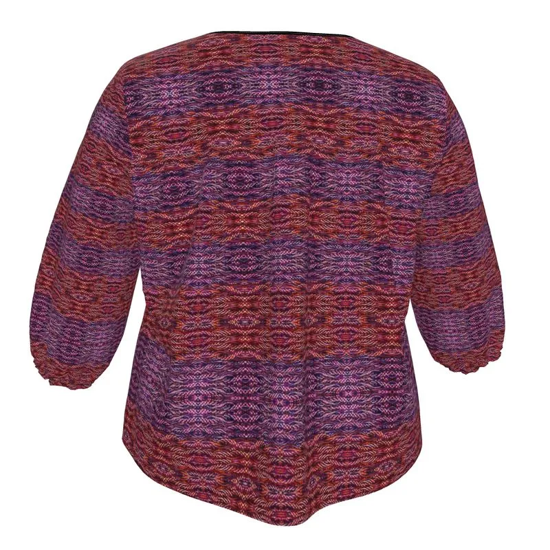 Blouse (Her/Muliebris)(Grail Hearth Core Purple Logo) RJSTH@Fabric#4-5-6 RJSTHW2023 RJS