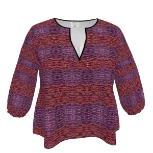 Blouse (Her/Muliebris)(Grail Hearth Core Purple Logo) RJSTH@Fabric#4-5-6 RJSTHW2023 RJS