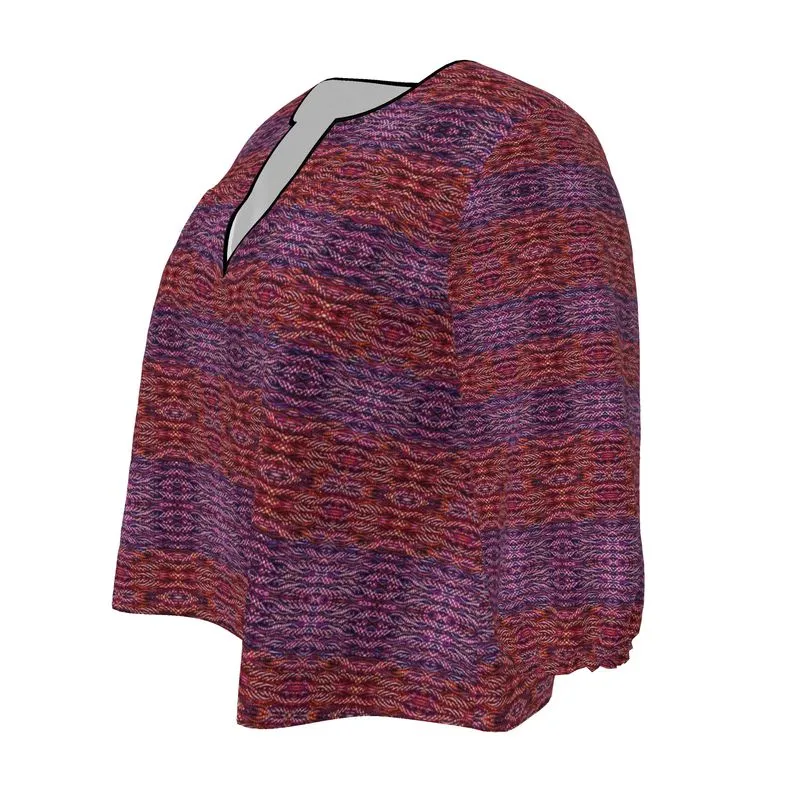 Blouse (Her/Muliebris)(Grail Hearth Core Purple Logo) RJSTH@Fabric#4-5-6 RJSTHW2023 RJS