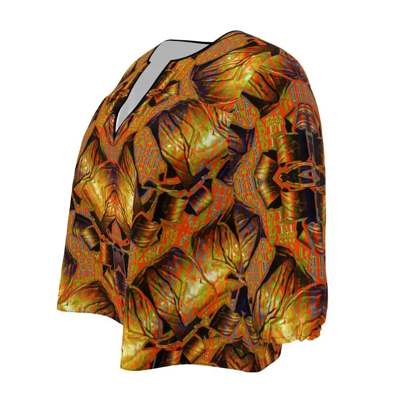 Blouse (Her/Muliebris)(Sugar Stick Twirl (Elder Gift) Cuffs & Orange Logo@Alchemic) RJS