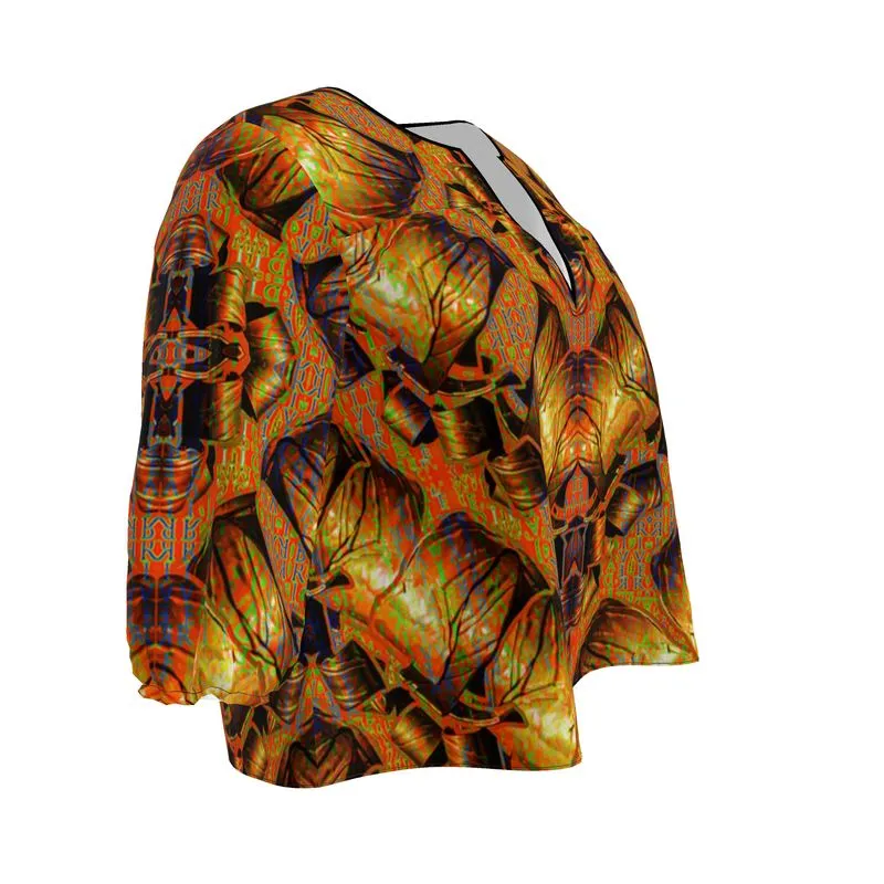 Blouse (Her/Muliebris)(Sugar Stick Twirl (Elder Gift) Cuffs & Orange Logo@Alchemic) RJS