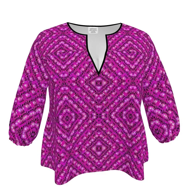 Blouse (Her/Muliebris)(Sugar Stick Twirl (Elder Gift) Cuffs & Pink Logo@Alchemic) RJS