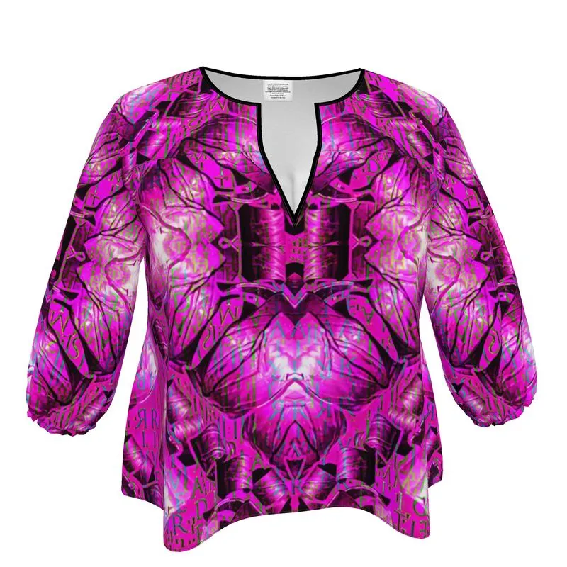 Blouse (Her/Muliebris)(Sugar Stick Twirl (Elder Gift) Cuffs & Pink Logo@Alchemic) RJS