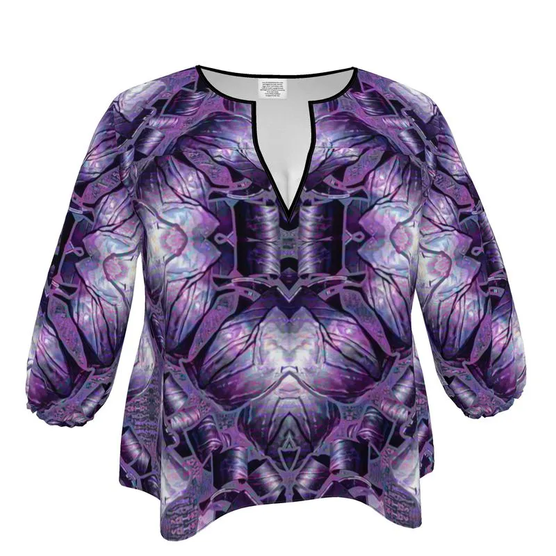 Blouse (Her/Muliebris)(Sugar Stick Twirl (Elder Gift) Cuffs & Purple Logo@Alchemic) RJS