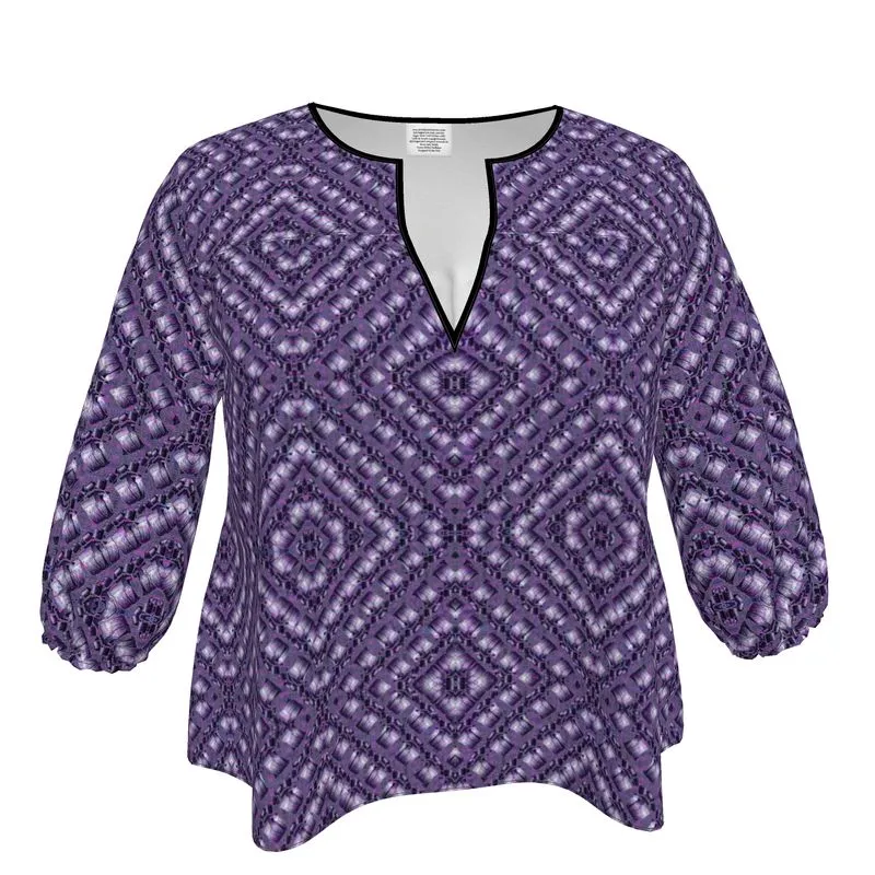 Blouse (Her/Muliebris)(Sugar Stick Twirl (Elder Gift) Cuffs & Purple Logo@Alchemic) RJS