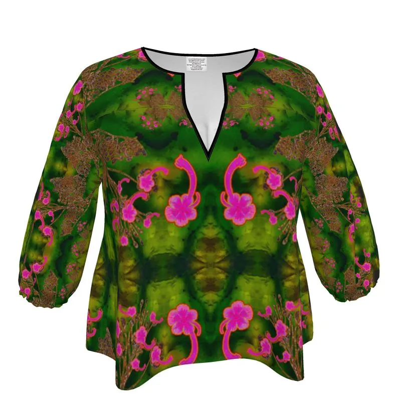 Blouse (Her/Muliebris)(WindSong Flower) RJSTH@Fabric#7 RJSTHW2023 RJS