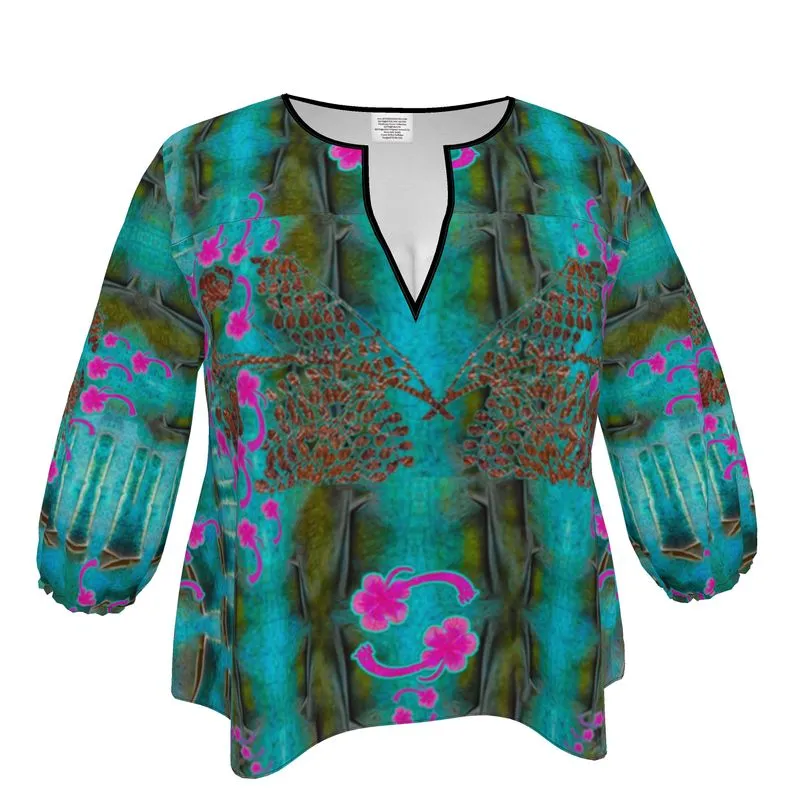 Blouse (Her/Muliebris)(WindSong Flower) RJSTH@Fabric#8  RJSTHW2023 RJS