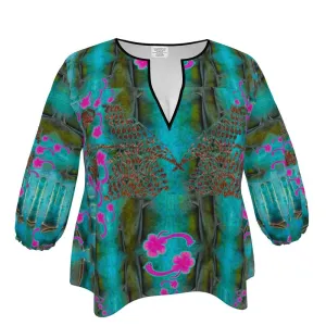 Blouse (Her/Muliebris)(WindSong Flower) RJSTH@Fabric#8  RJSTHW2023 RJS