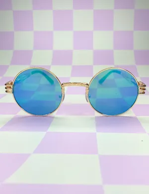 BLOW SHADES - ROUND - BLUE