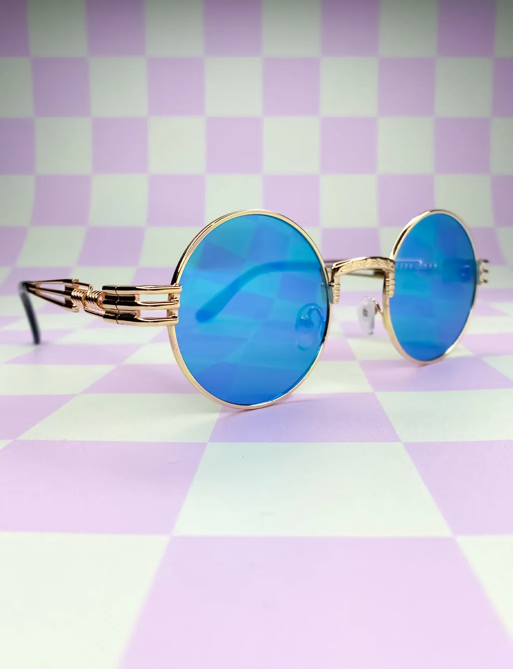 BLOW SHADES - ROUND - BLUE