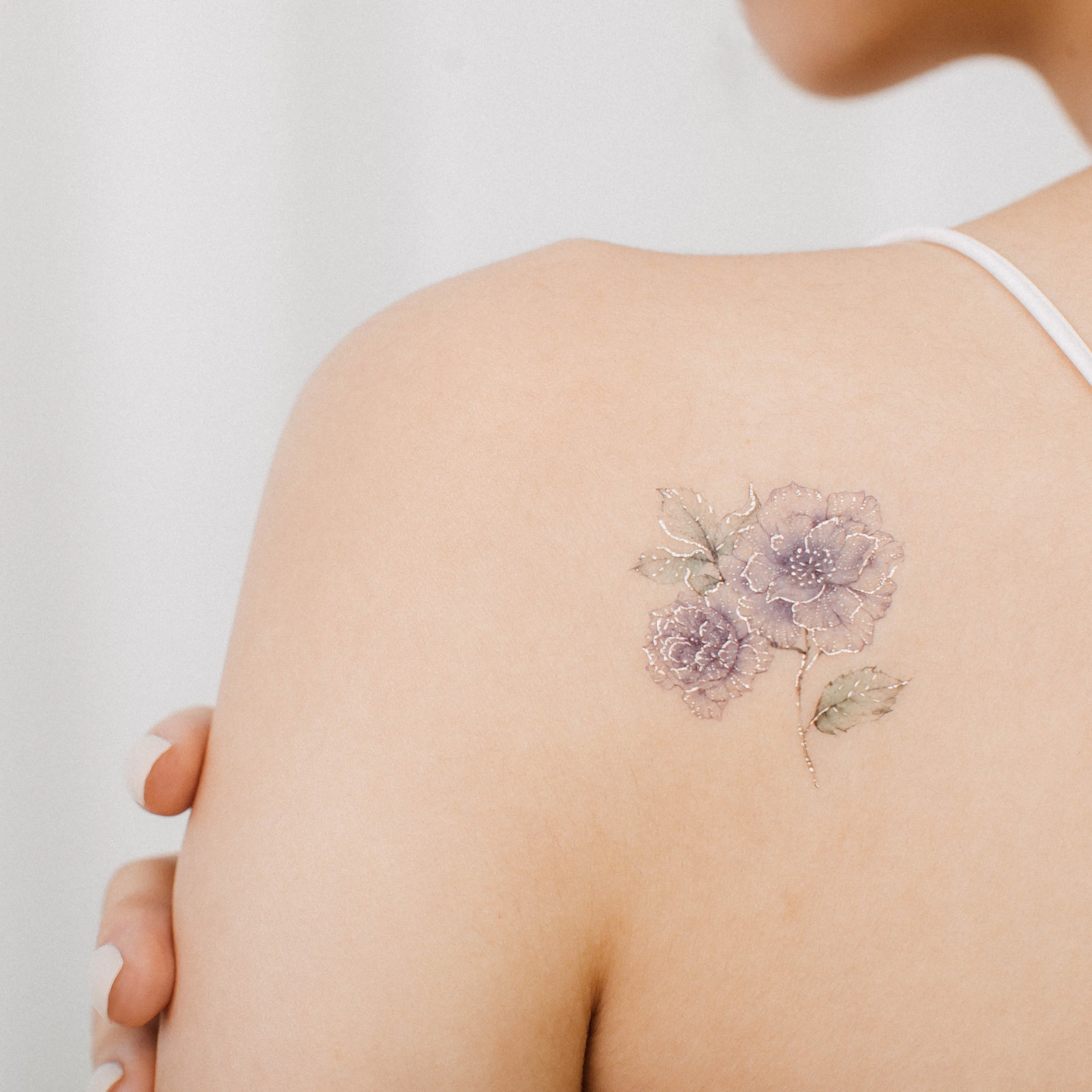 Blue Bird Temporary Tattoo