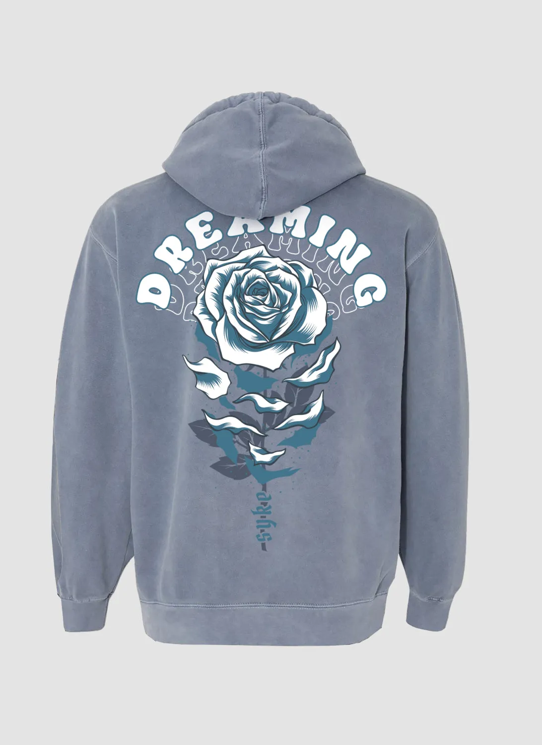 BLUE ROSE PREMIUM SYKE HOODIE