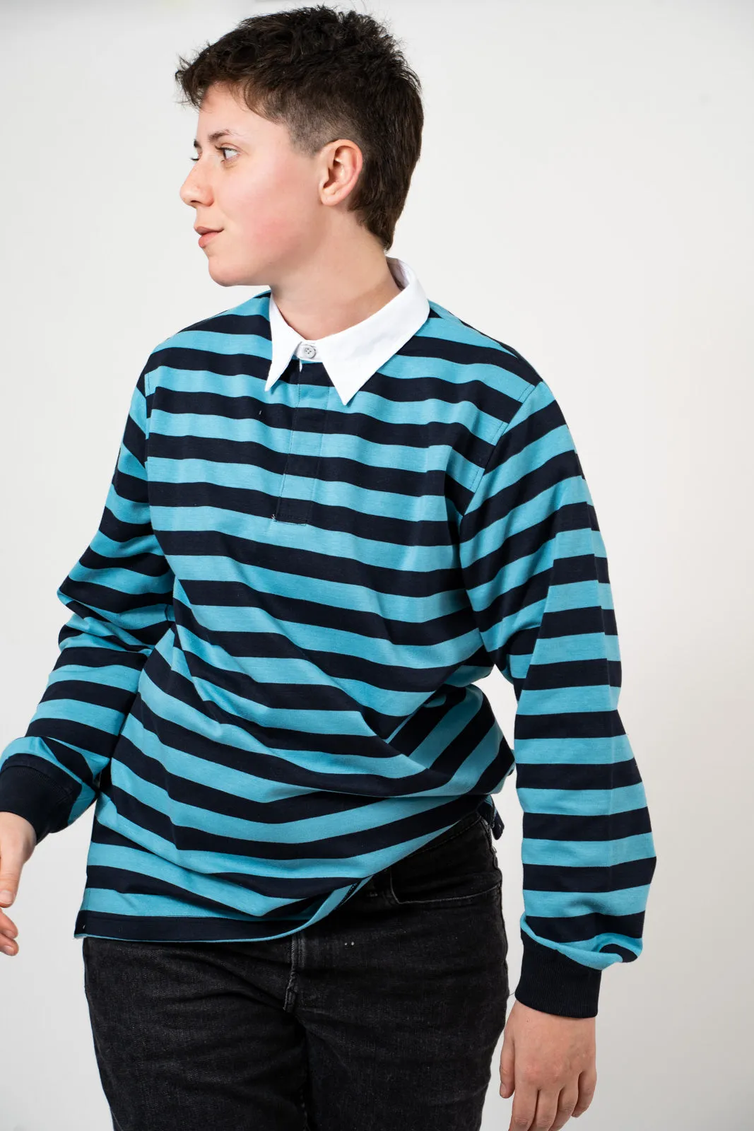 Blue Rugby Shirt