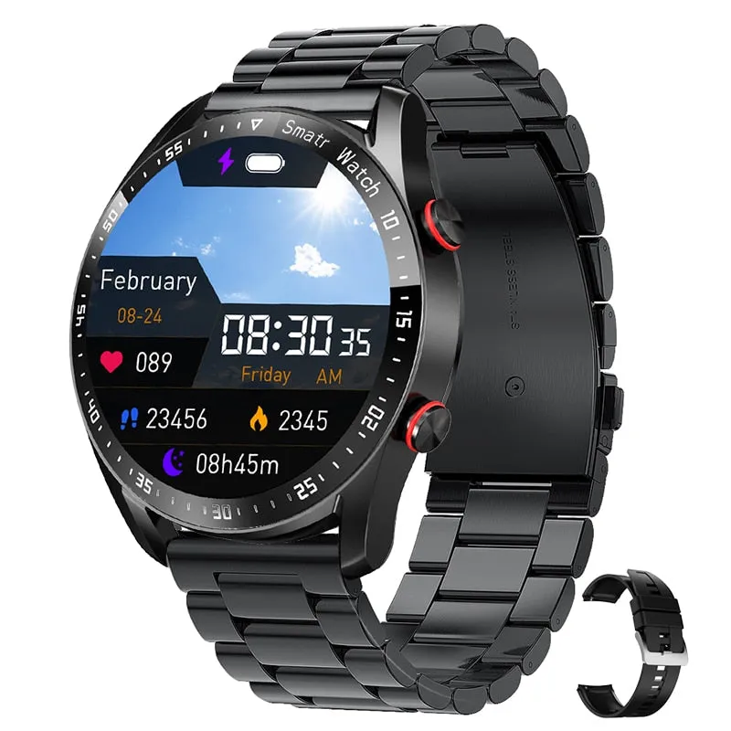 Bluetooth Call Smartwatch - Waterproof Fitness Tracker