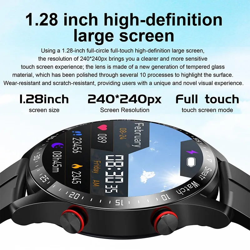 Bluetooth Call Smartwatch - Waterproof Fitness Tracker