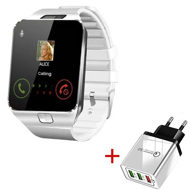 Bluetooth Smart Watch DZ09 Smartwatch Support TF SIM Camera Men Women Sport Wristwatch for sa m u ng wei Android Phone