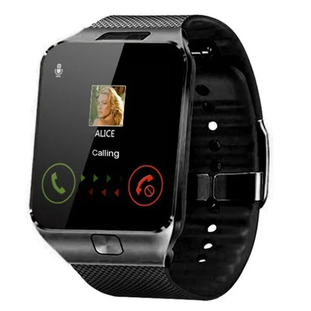 Bluetooth Smart Watch DZ09 Smartwatch Support TF SIM Camera Men Women Sport Wristwatch for sa m u ng wei Android Phone