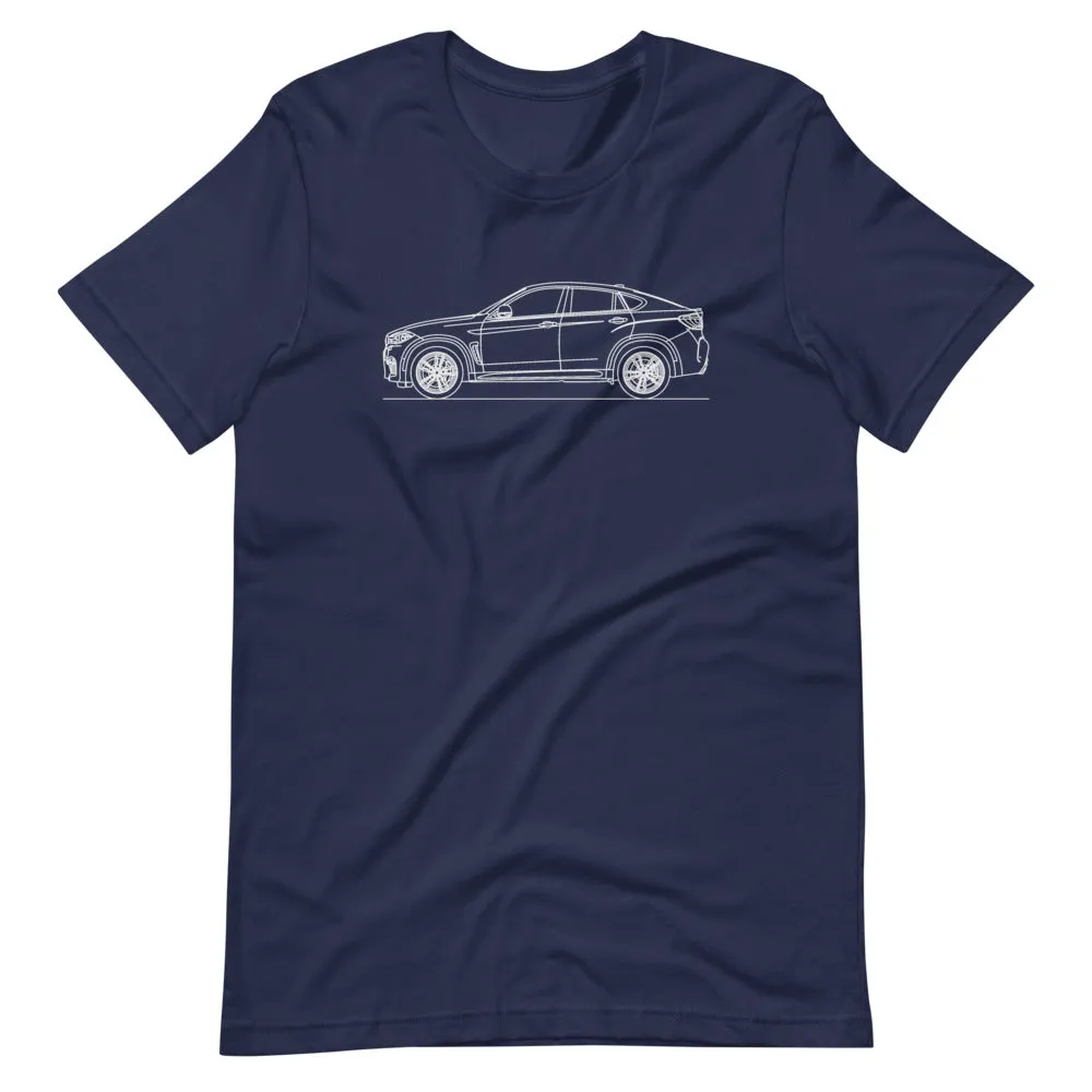 BMW F16 X6M silhouette T-shirt