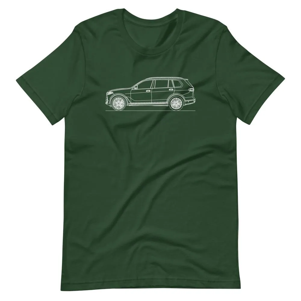 BMW G07 X7 silhouette T-shirt