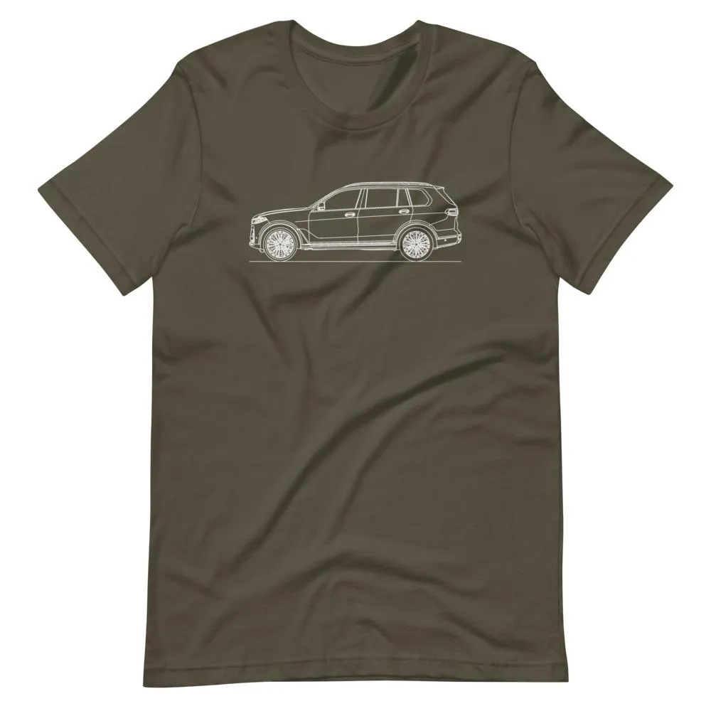 BMW G07 X7 silhouette T-shirt