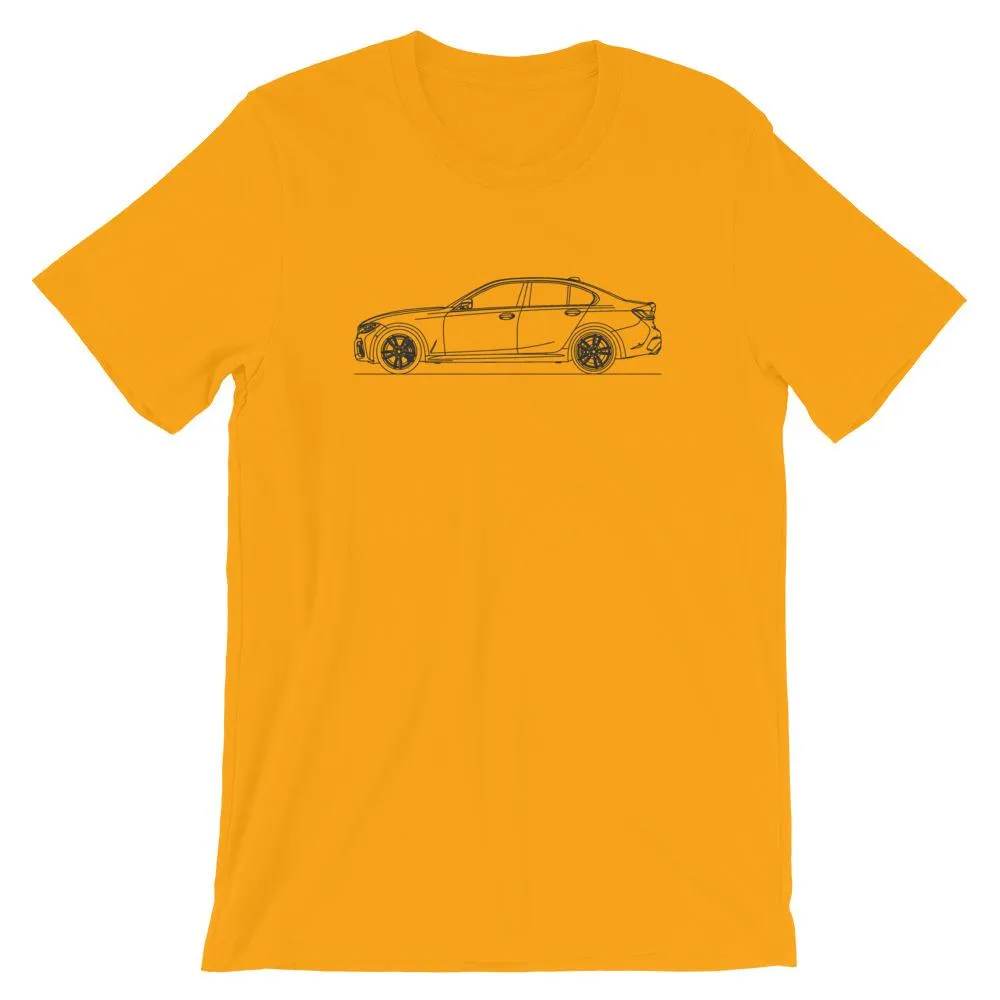 BMW G20 M340i xDrive silhouette T-shirt