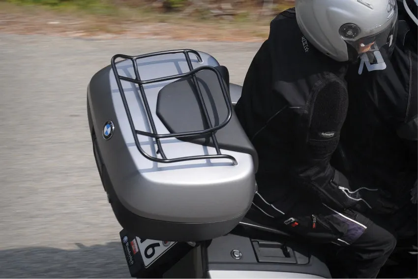 BMW K600 GT Ergonomics - Topcase luggage Rack