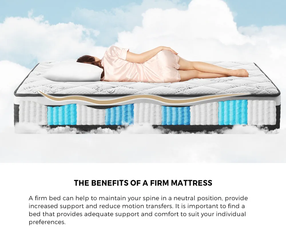 BOBBI Mattress Cool Gel Foam Euro Top Pocket Spring 22cm