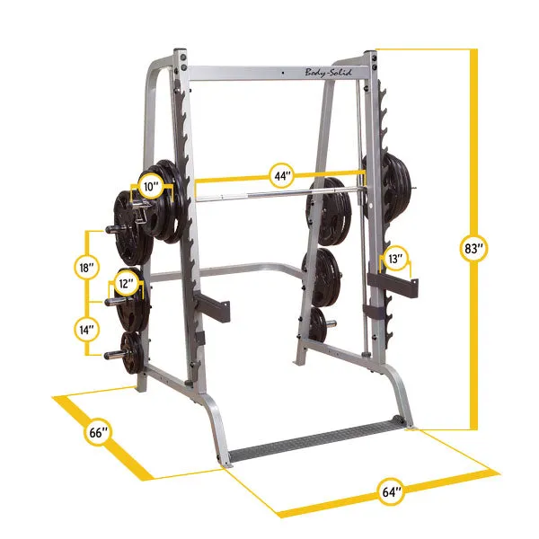 Body Solid Series 7 Smith Machine - GS348Q