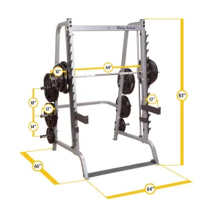 Body Solid Series 7 Smith Machine - GS348Q