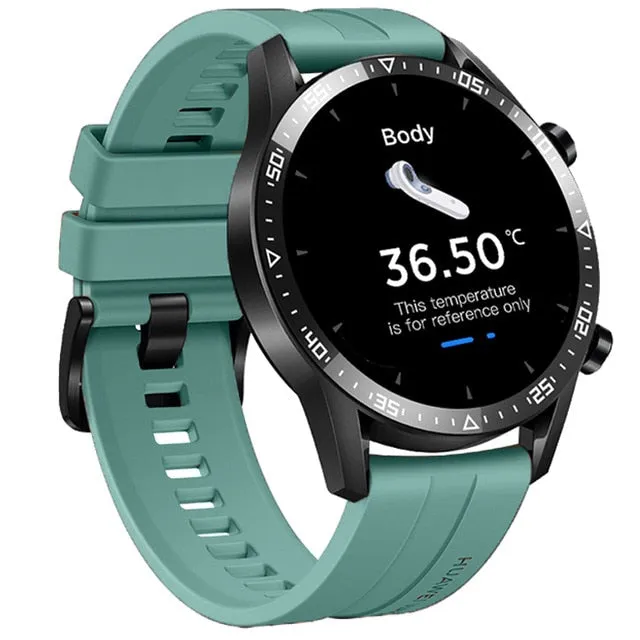 Body Temperature Men Call Smart Watch Android/Iphone Fitness