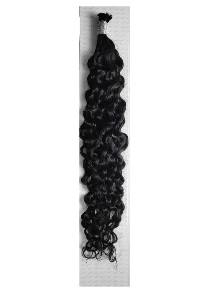 Boho Goddess Water Wave 100% Human Hair Bulk 26"