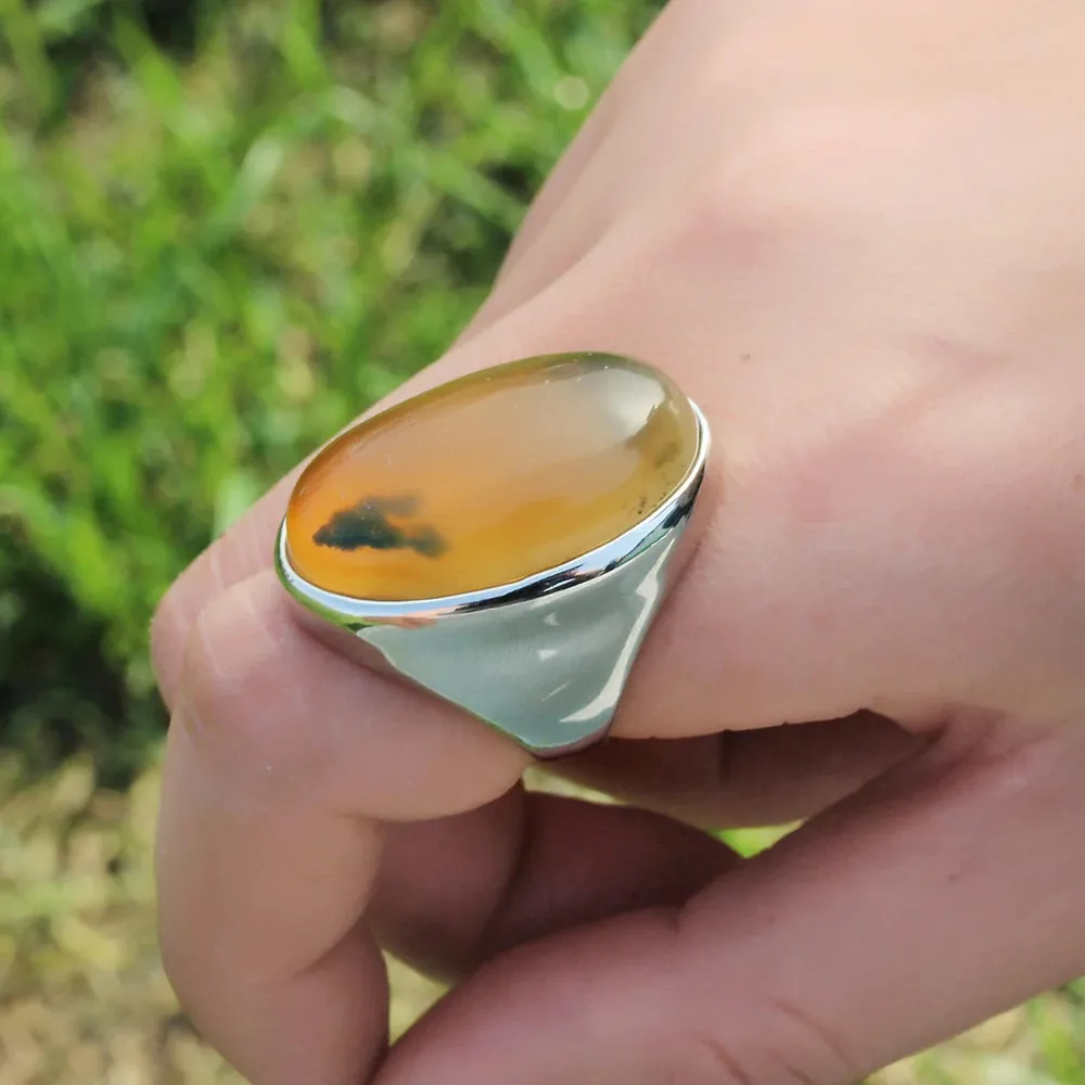 Boho Tiger Eye Ring