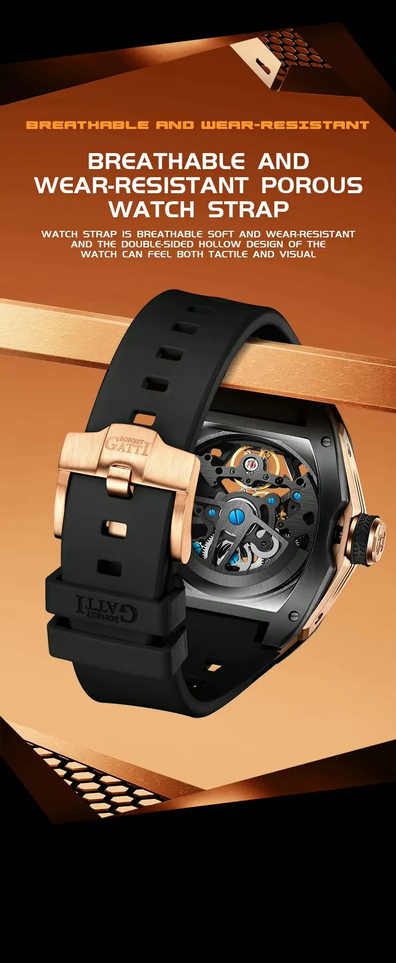 BONGEST003 Automatic Watch
