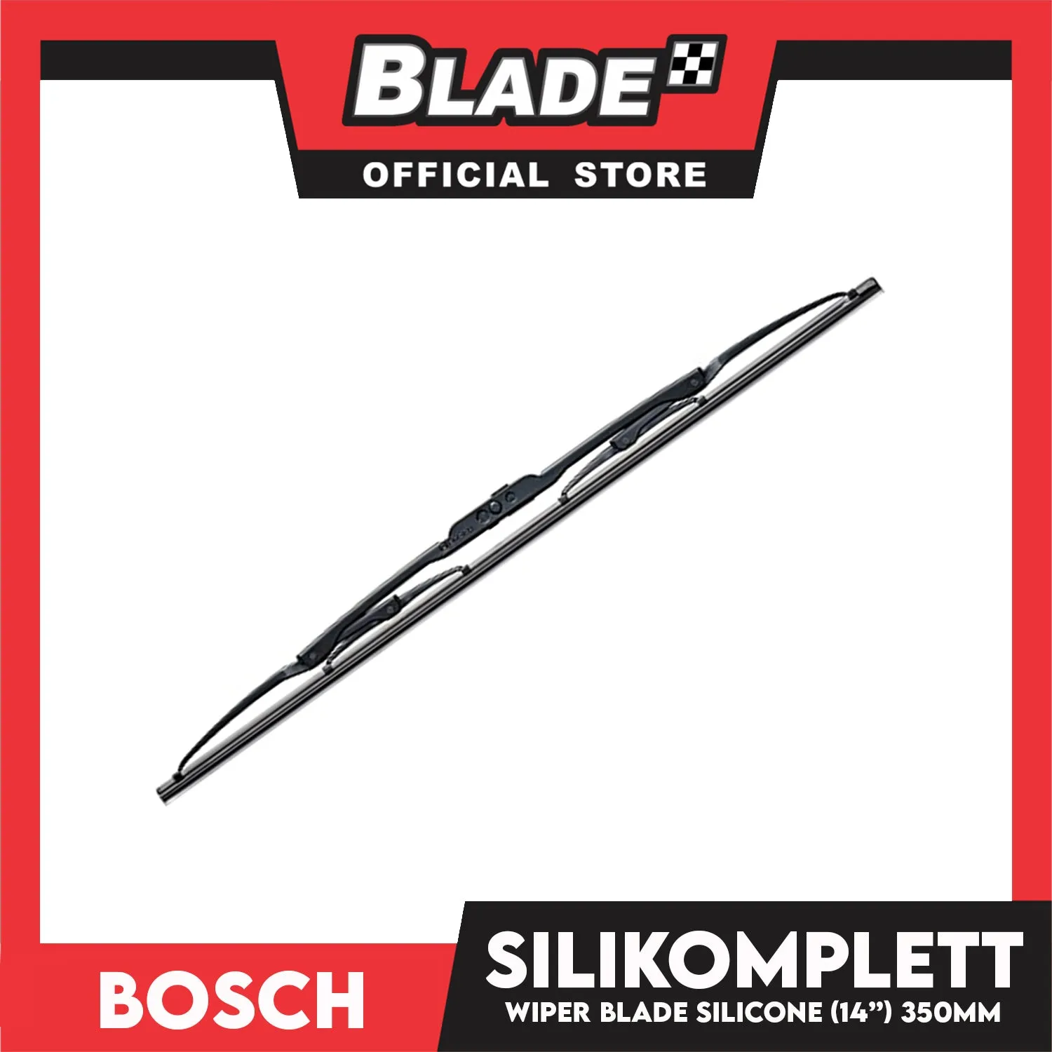 Bosch Wiper Blade Silicone Silikomplett Single 14 '' Size